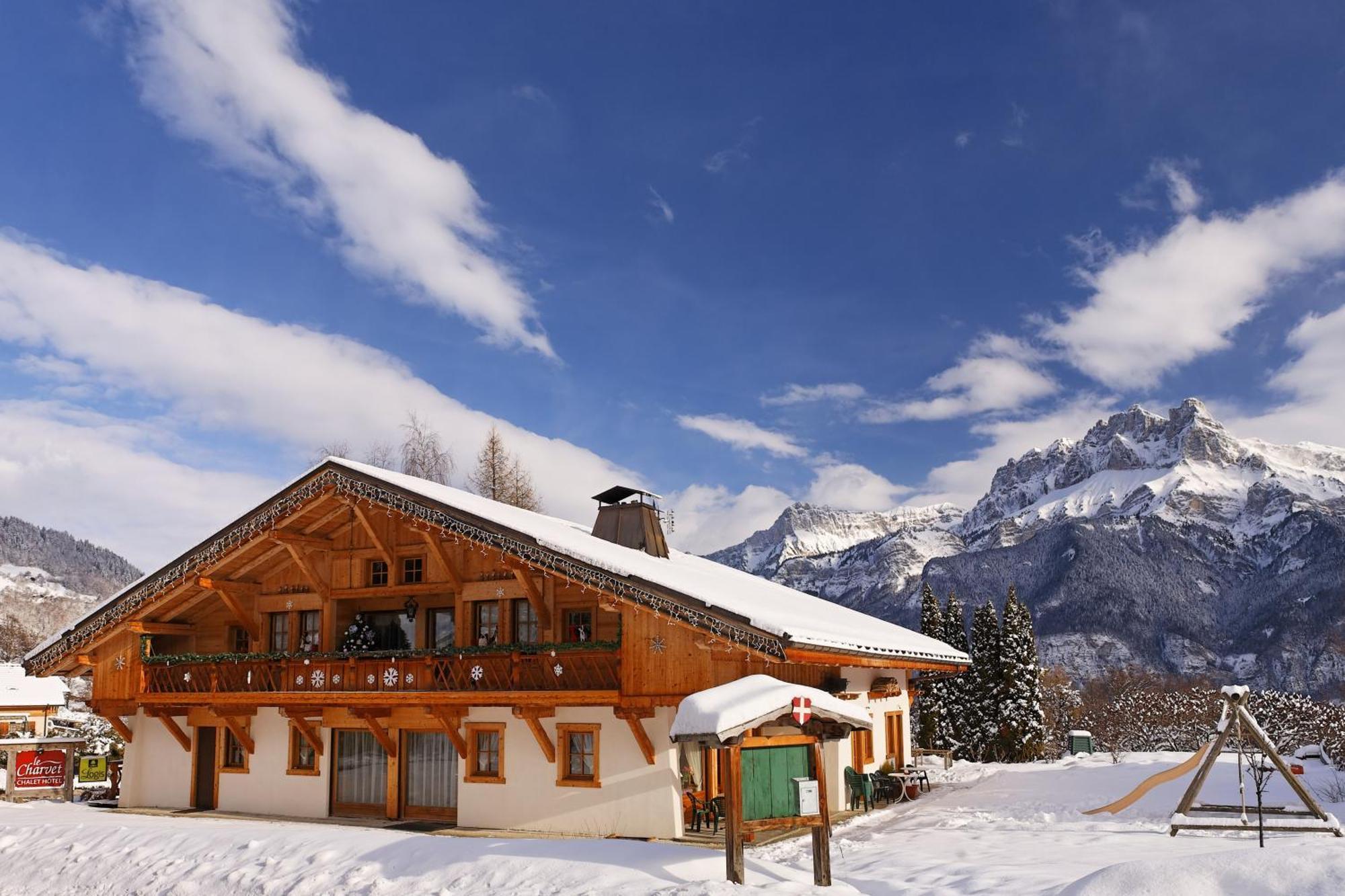 Le Charvet Hotel Cordon Buitenkant foto