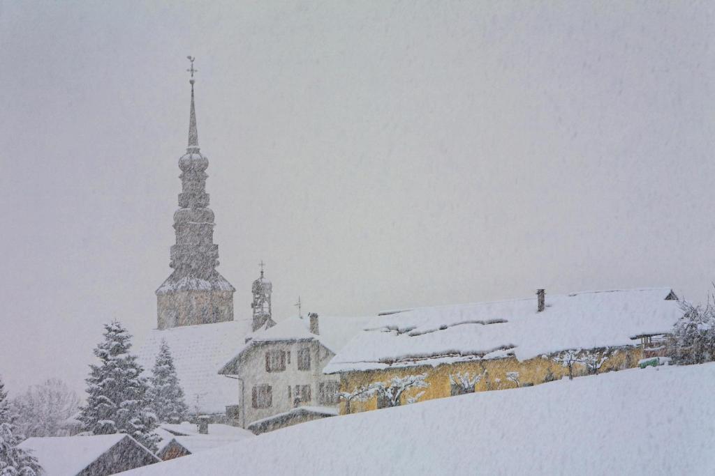 Le Charvet Hotel Cordon Buitenkant foto